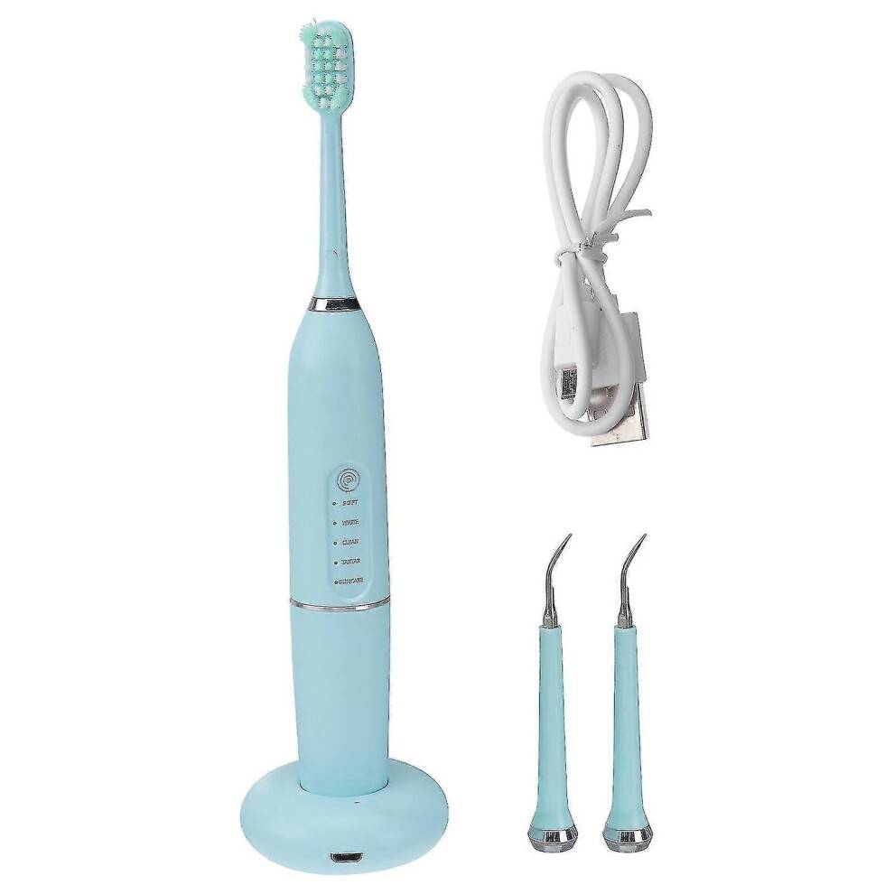 1 Set Waterproof Dental Calculus Cleaner 5 Gears Electric Tartar Plaque Remover