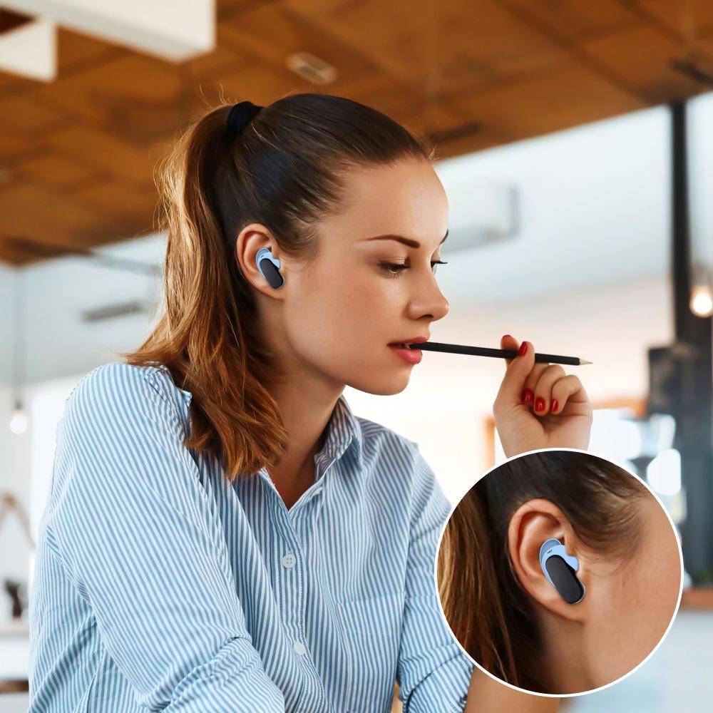 3 par dammtäta hörlursfodral för Bose QuietComfort Earbuds II / Ultra Earbuds Hörlurar grön