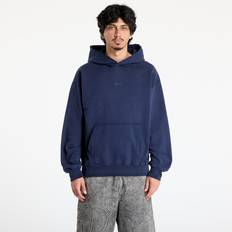 Sweatshirt Nike Solo Swoosh Men's French Terry Pullover Hoodie Obsidian/ Obsidian XXXL
