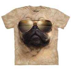 Aviator Pug t-shirt, Adult Medium