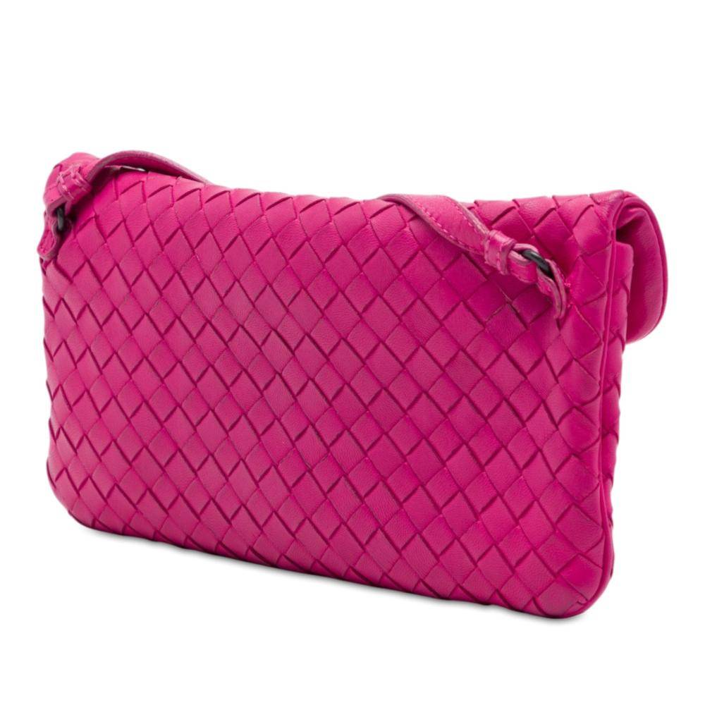 Bottega Veneta Vintage Crossbody Bag Stl.  - Pink (L 12.50cm x W 25cm x D 1cm)