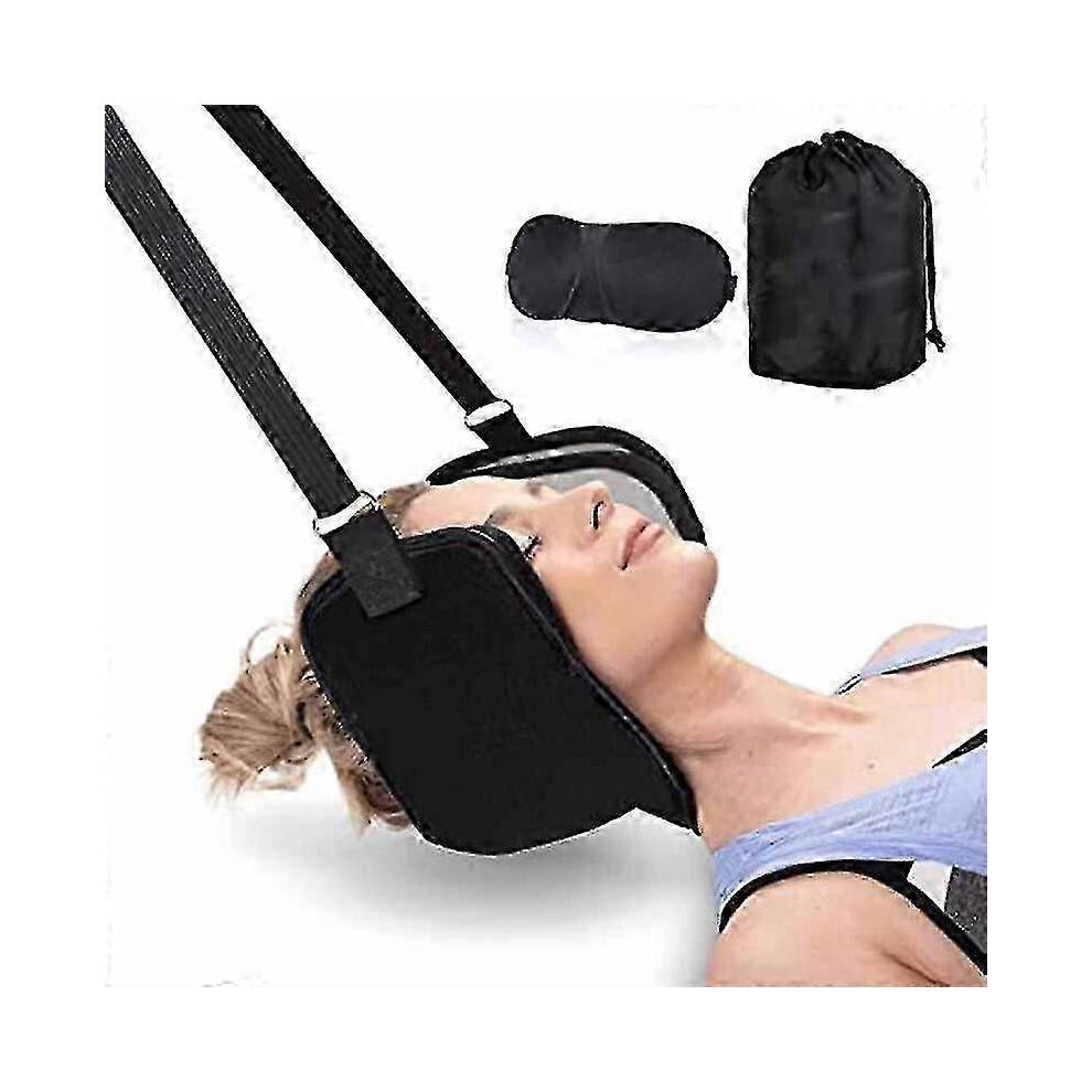Portable Decompression Cervical Traction Device for Neck Shoulder Pain Relief