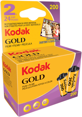 Kodak 135 Gold 200 Carded 24×2