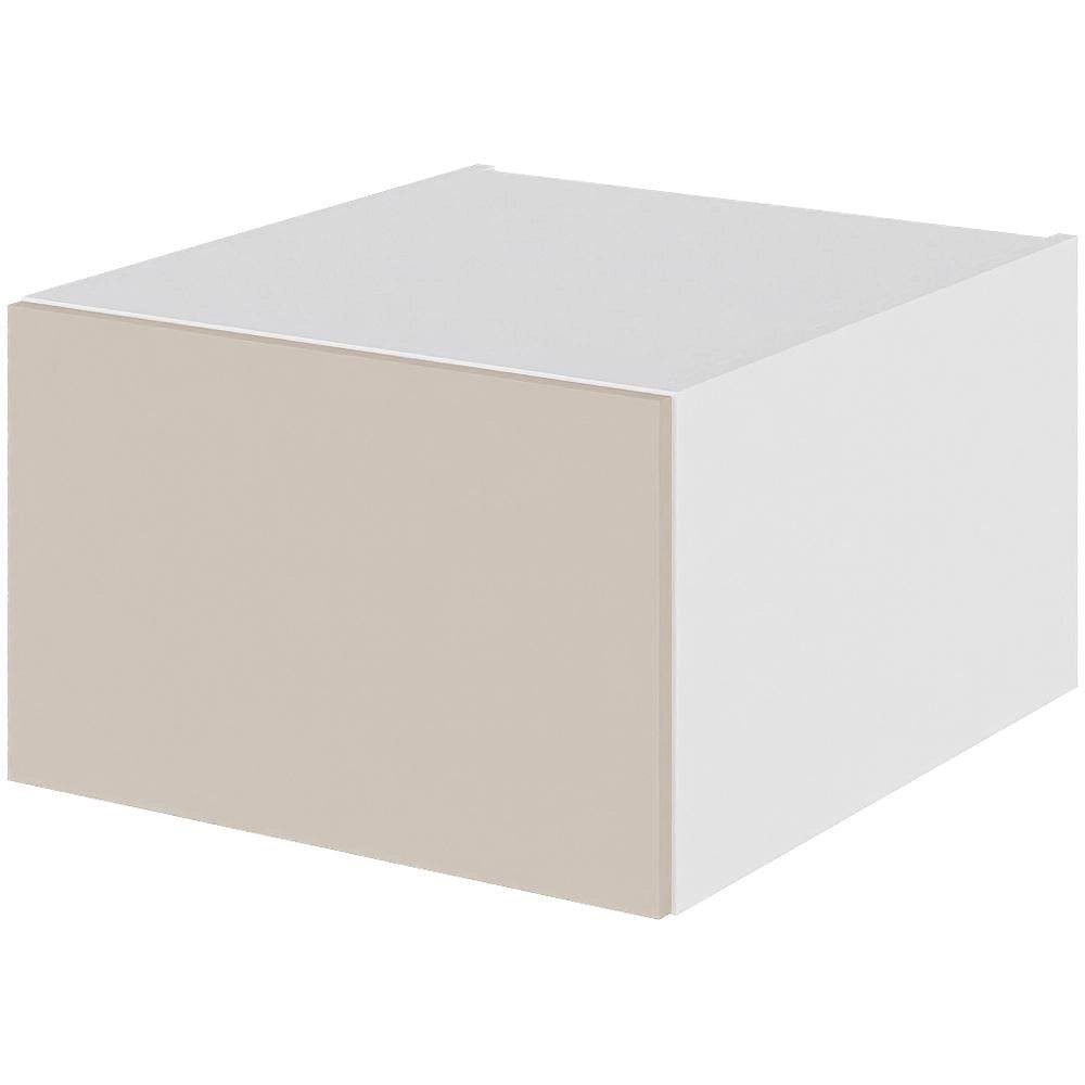 Multi-Living Køkken topskab i Cibo Sabbia 123 H: 32,0 cm D: 34,0 cm - 1 låge - Bredde: 50 cm.