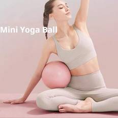 1 st tjock pilatesboll, mini 9,84 tum/25 cm yogaboll, lämplig för formning, sensorisk balansträning, liten pilatesboll, fitnessboll, yogarulle - Multifärgad (Purpur,rosa,blå,grå)