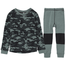 Helly Hansen Kids' HH Graphic LIFA® Merino Base Layer Set Skiundertøj Børn, Trooper / 110 cm / 5 år