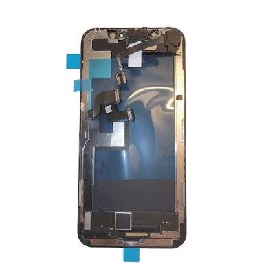 iPhone X Komplett Skärm med Smådelar Original OEM - Svart