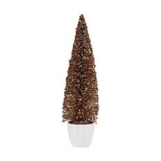 Julgran Stor 10 x 38 x 10 cm Gyllene Brons Plast