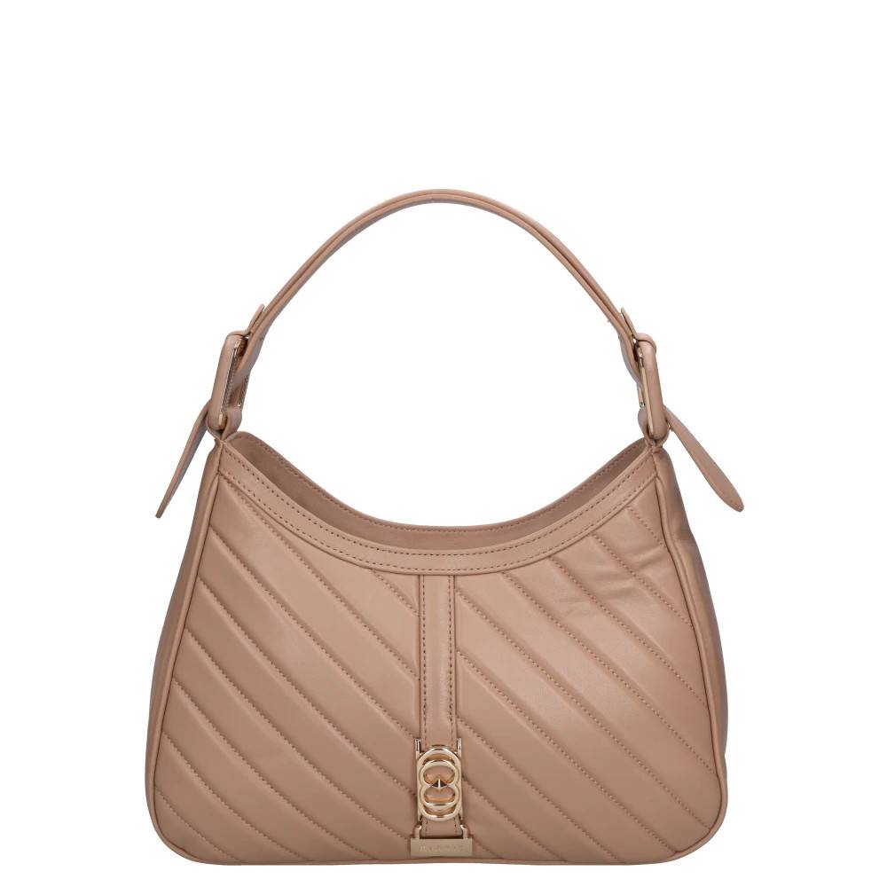 La Carrie Plumar Lædertaske - Tasker - Dame - Beige - ONE SIZE - Læder