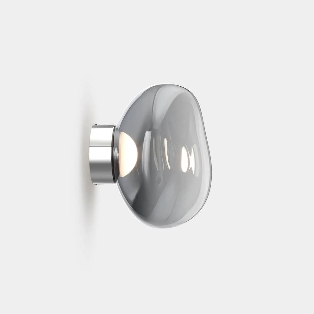 Melt Mini Væg-/Loftlampe - Nikkel.