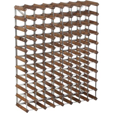 Vinställ Traditional Wine Rack Trä 90 flaskor