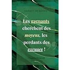 Carnet de notes vert marbré avec citation inspirante (100 pages I Format moyen): Pour toutes sortes de NOTES : Objectifs, Agenda, Bloc-notes, To do lists, Bullet Journal etc