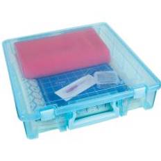Artbin Super Satchel Single Compartment 15.25X14X5.5 - Aqua Mist