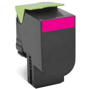 Lexmark 80C2HME Tonerkassett 1 styck Original Magenta