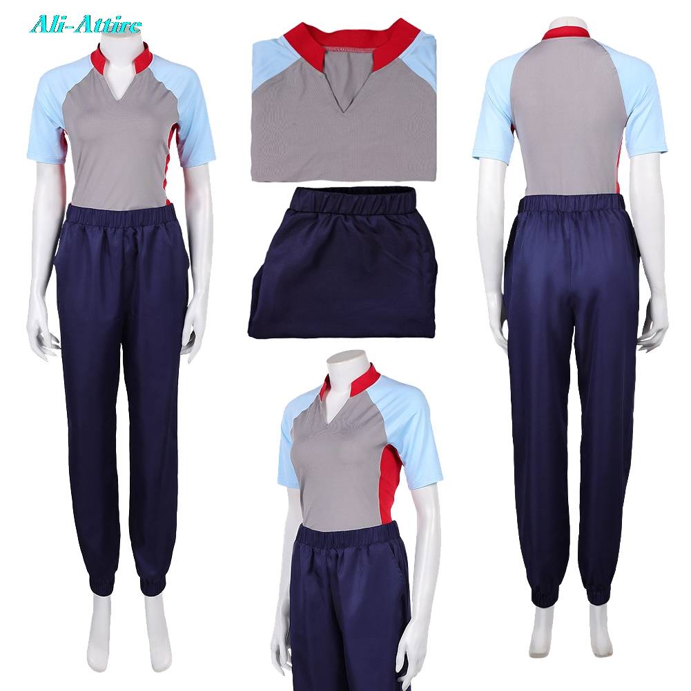 TV ST 5 Cosplay Eleven Top Pants Clothes For Women Adult Party Disguise Outfit Suits Roleplay Female Halloween Costume Carnival
