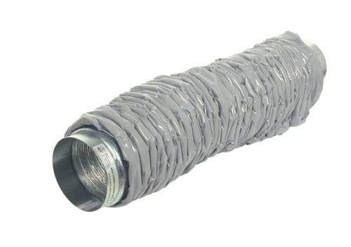 Unite fleksibel lyddæmper 200x600 mm med 25 mm isolering