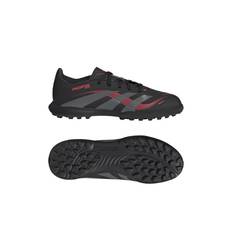 adidas Predator League TF Stealth Victory - Svart/Grå/Lucid Red Barn - Turf (TF) - ['Svart'] (37⅓)