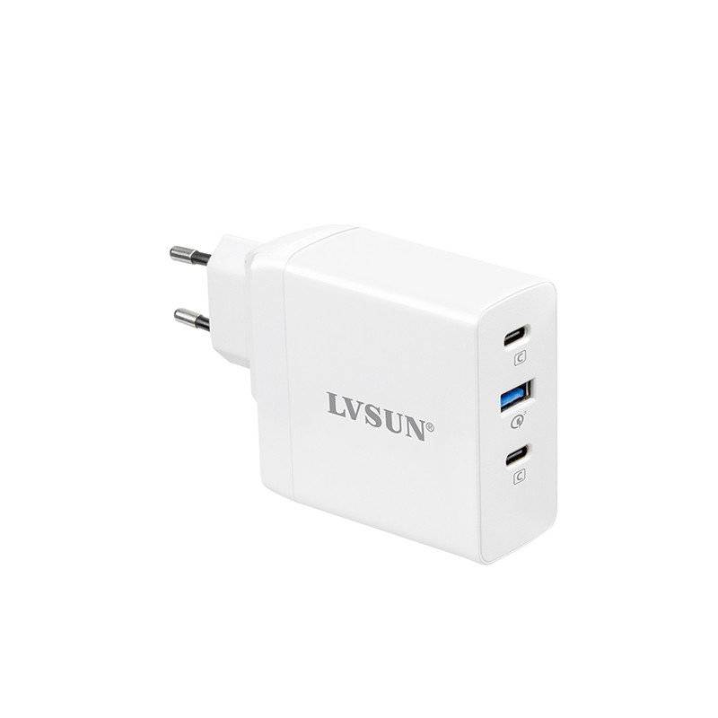 100W GaN USB-C PD Multiladdare