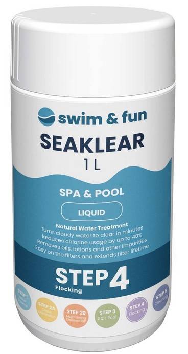 SeaKlear - naturligt flokmiddel til pool og spa - PoolOasen.