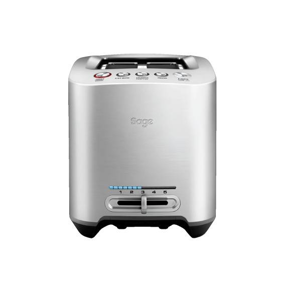 Sage The Smart Toast™ 2-Slice BTA825UK Toaster - Brushed Aluminium