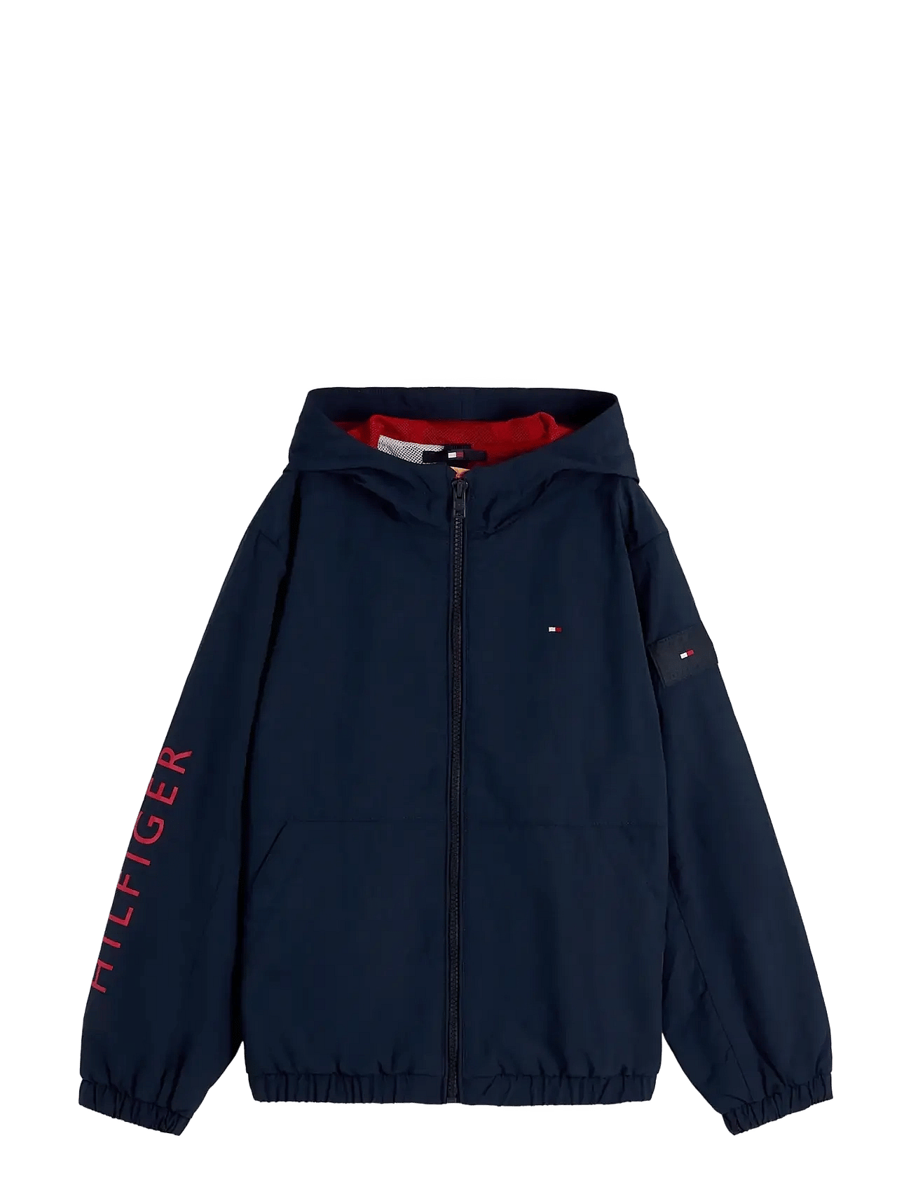 TOMMY HILFIGER Windbreaker Graphic Jacket | Navy | 176