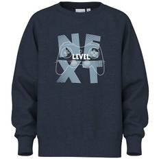 Name It Sweatshirt - NkmVion - Marinblå Blazer/Nästa nivå-styren - Name It - 11-12 år (146-152) - Sweatshirt