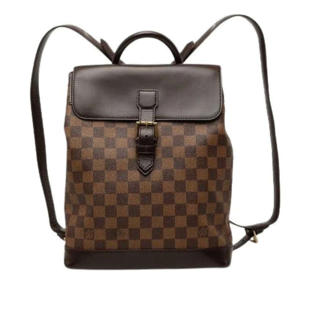 Louis Vuitton Vintage Pre-owned Damier Rygsæk - Vintage - Dame - Brun - ONE SIZE - Uld