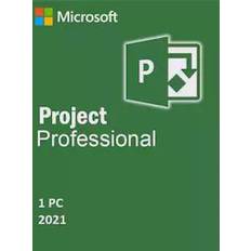 Microsoft Project Professional 2021 (PC) - Microsoft Key - GLOBAL