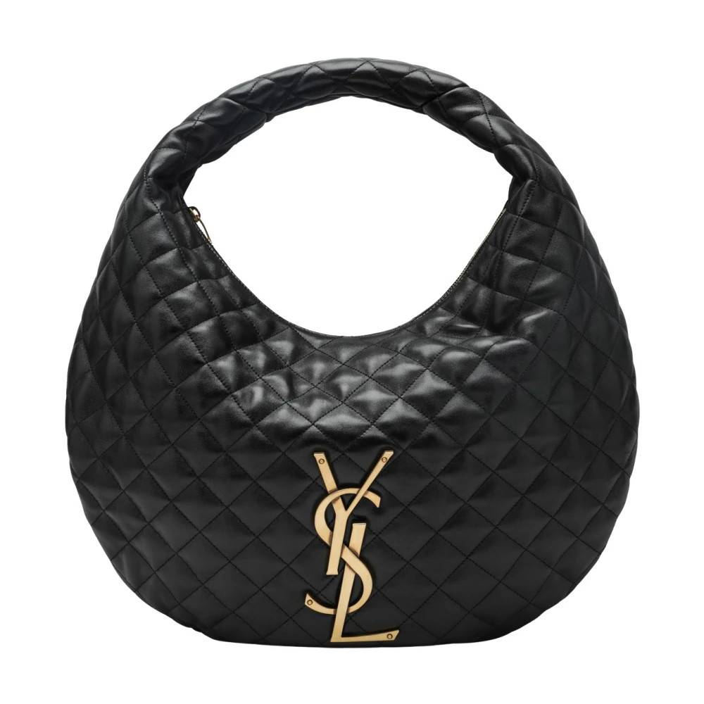 Saint Laurent Icare Hobo - Tasker - Dame - Sort - ONE SIZE - Uld