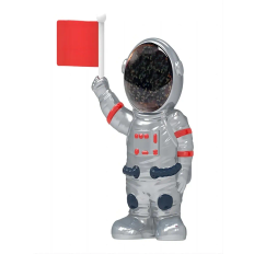Solar powered astronaut car aromatherapy astronaut car interior swing arm car interior control