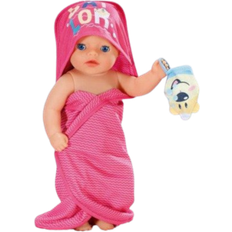 Zapf Creation BABY born bath Handduk med Huva & Svamp