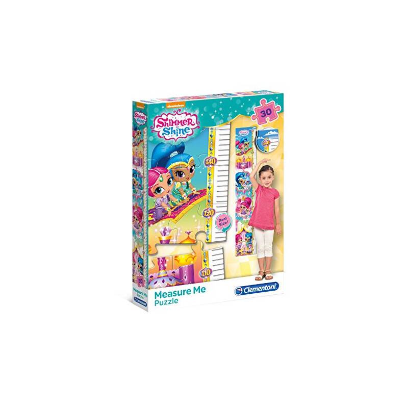 Clementoni 20322" Shimmer und Shine-Maxi Measure Me Puzzle, 30 Teile