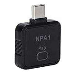 NPA1 Bluetooth-adapter Mini Bluetooth 4.2 USB A-sändarkontroll Ljudadapter Stereoljud för PS4-datorer TV-apparater Bärbara datorer Svart