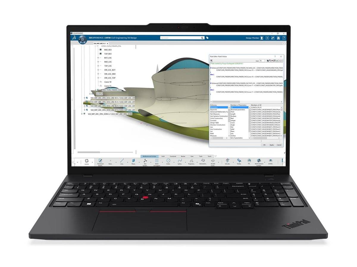 Lenovo ThinkPad P16s Gen 4 (AMD) Copilot+ PC 16" 3840 x 2400 350 64GB 2TB AMD Radeon 860M Windows 11 Pro --> I externt lager, forväntat leveransdatum hos dig 03-05-2026