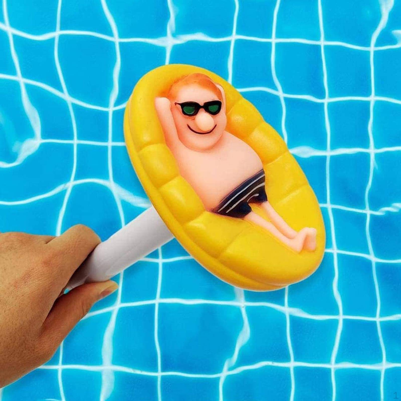 Pool Thermometer Yellow 0°C to 50°C Multifunctional High Precision Water Swimming