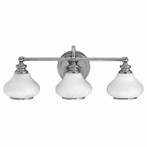 Vägglampa Elstead Lighting Frogmore Krom Tre Ljuskällor