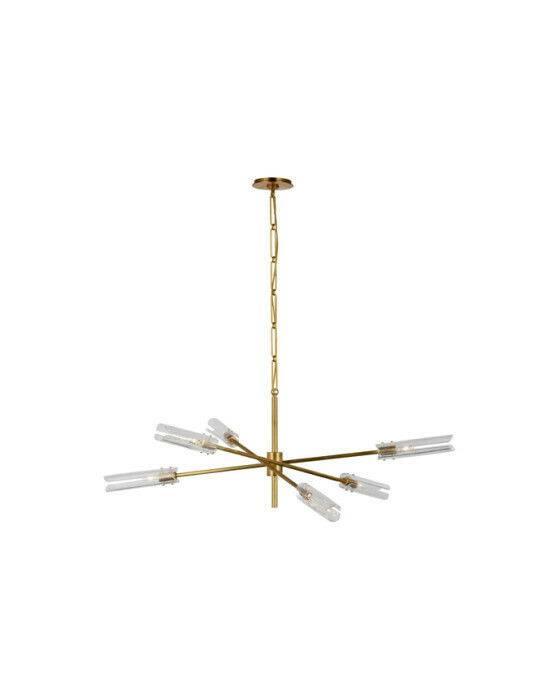 Visual Comfort Casoria XL takkrona antik mässing - Guld / Brun