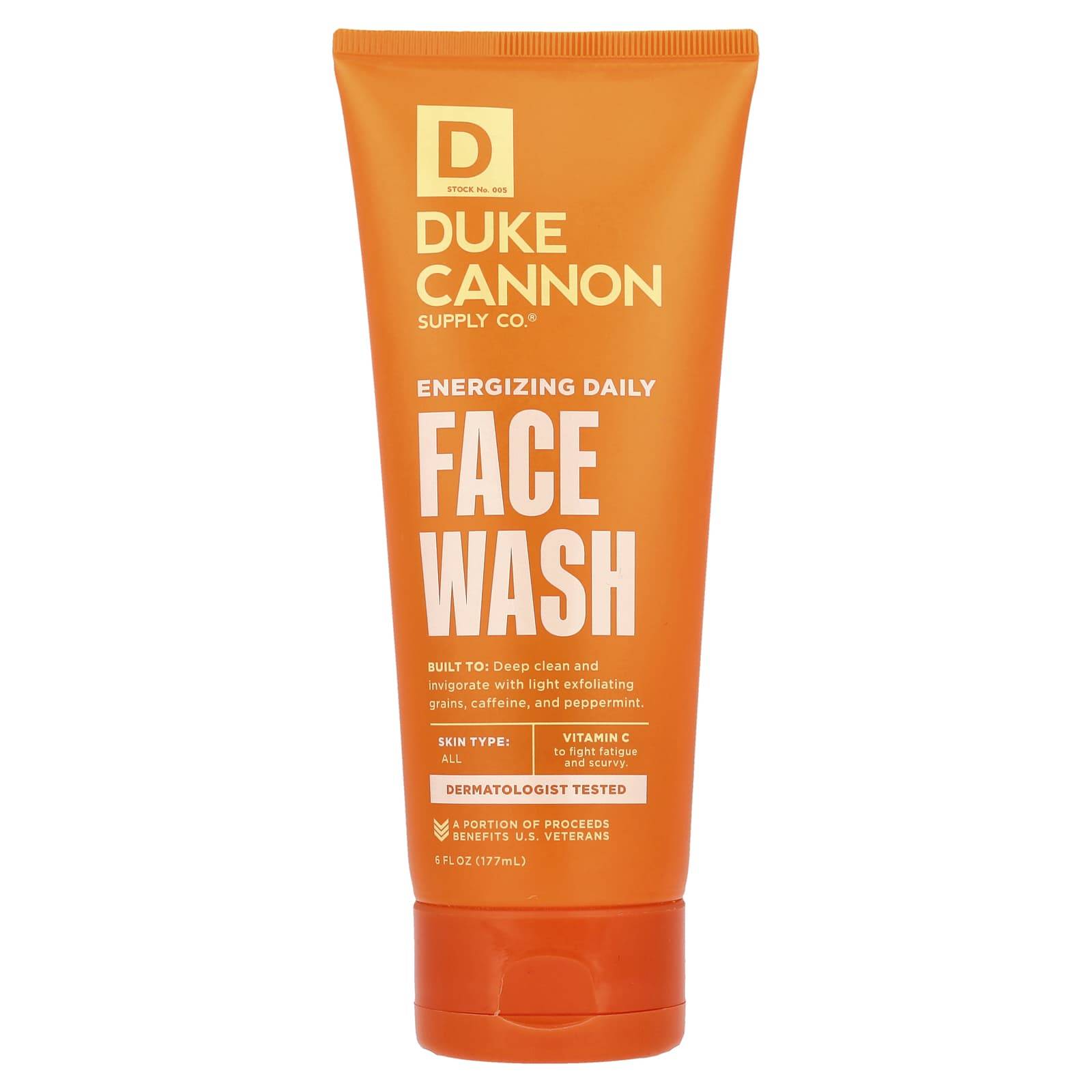 Duke Cannon Supply Co., Energizing Daily Face Wash, 177Ml(6Fl Oz)