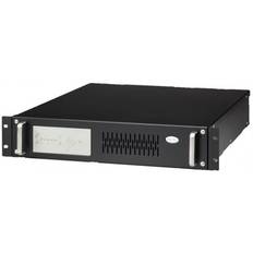 2.2 kVA / 1.3 kW UPS til 19" rackmontage, inkl. 4 x 12V/7Ah batterier, 2U