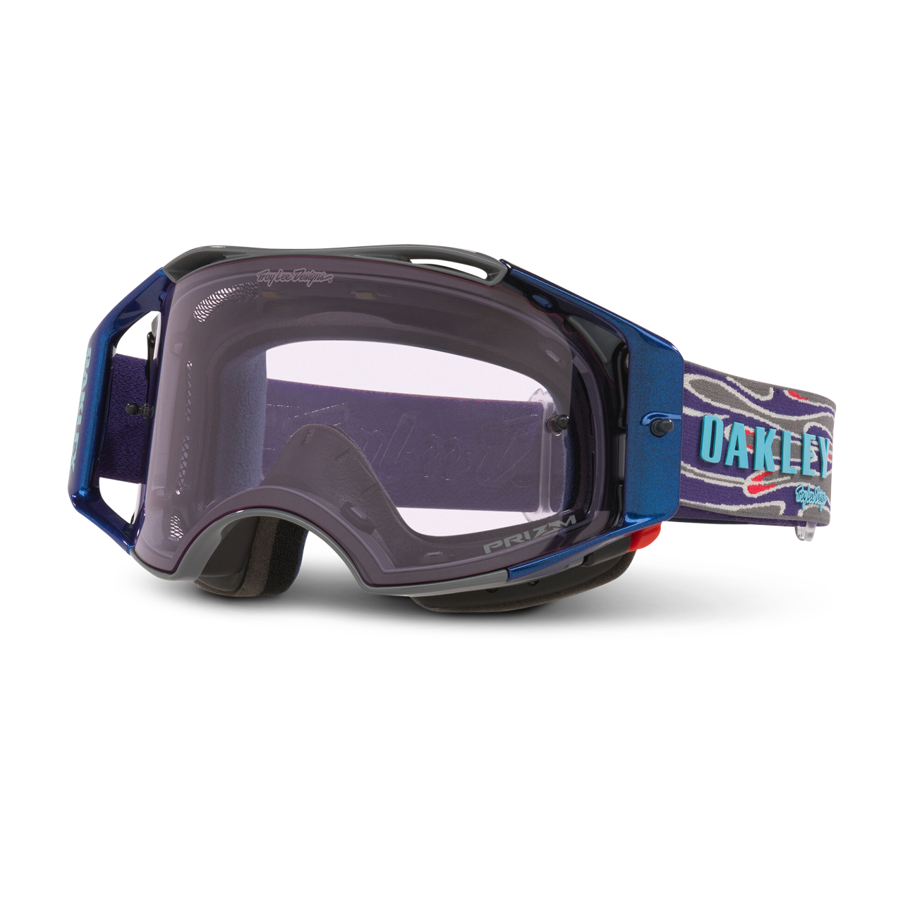 MTB-Briller Oakley Airbrake M Troy Lee Design Grå - Grå