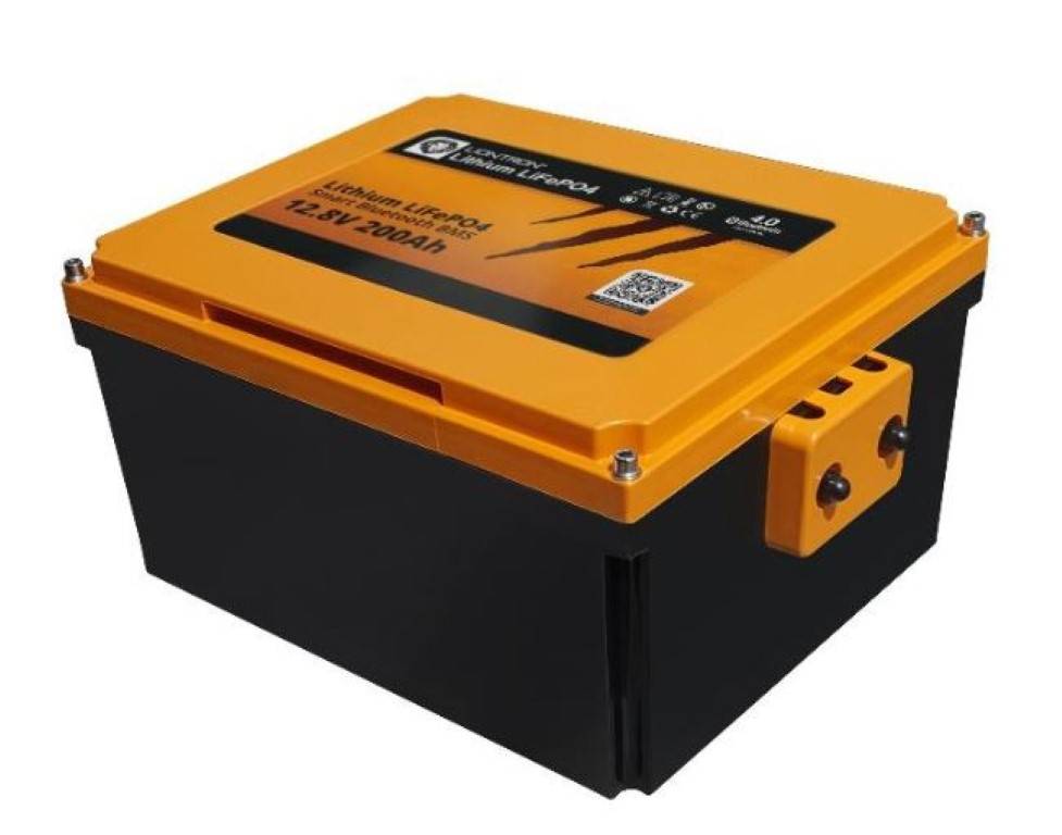 Batteri Liontron Lithium LiFePO4 LX Undersæde 12,8V 200Ah Smart BMS me