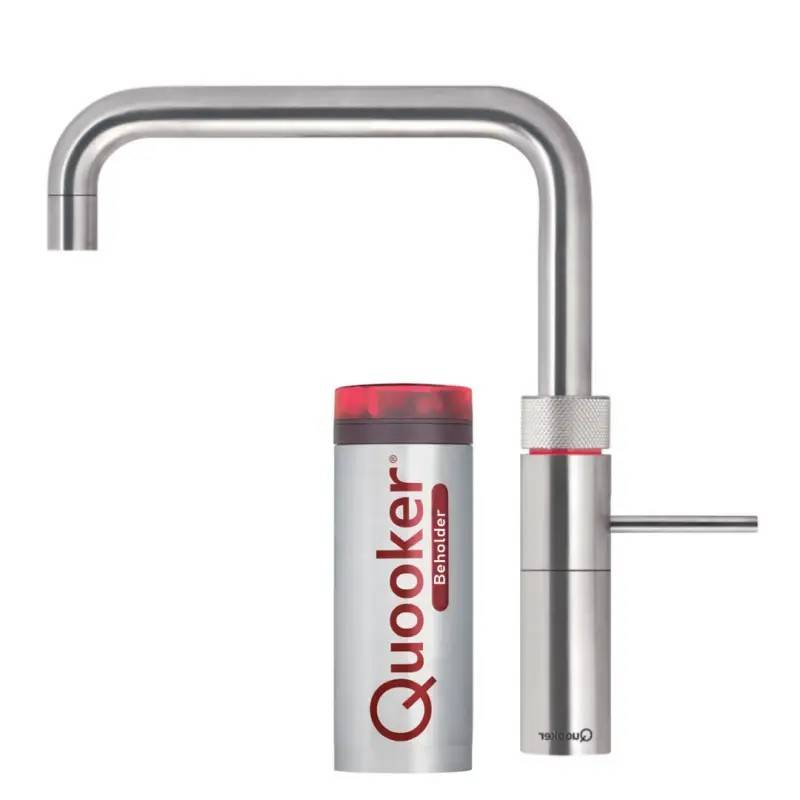 Quooker Fusion Square Rustfrit stål, inkl. Pro3 beholder