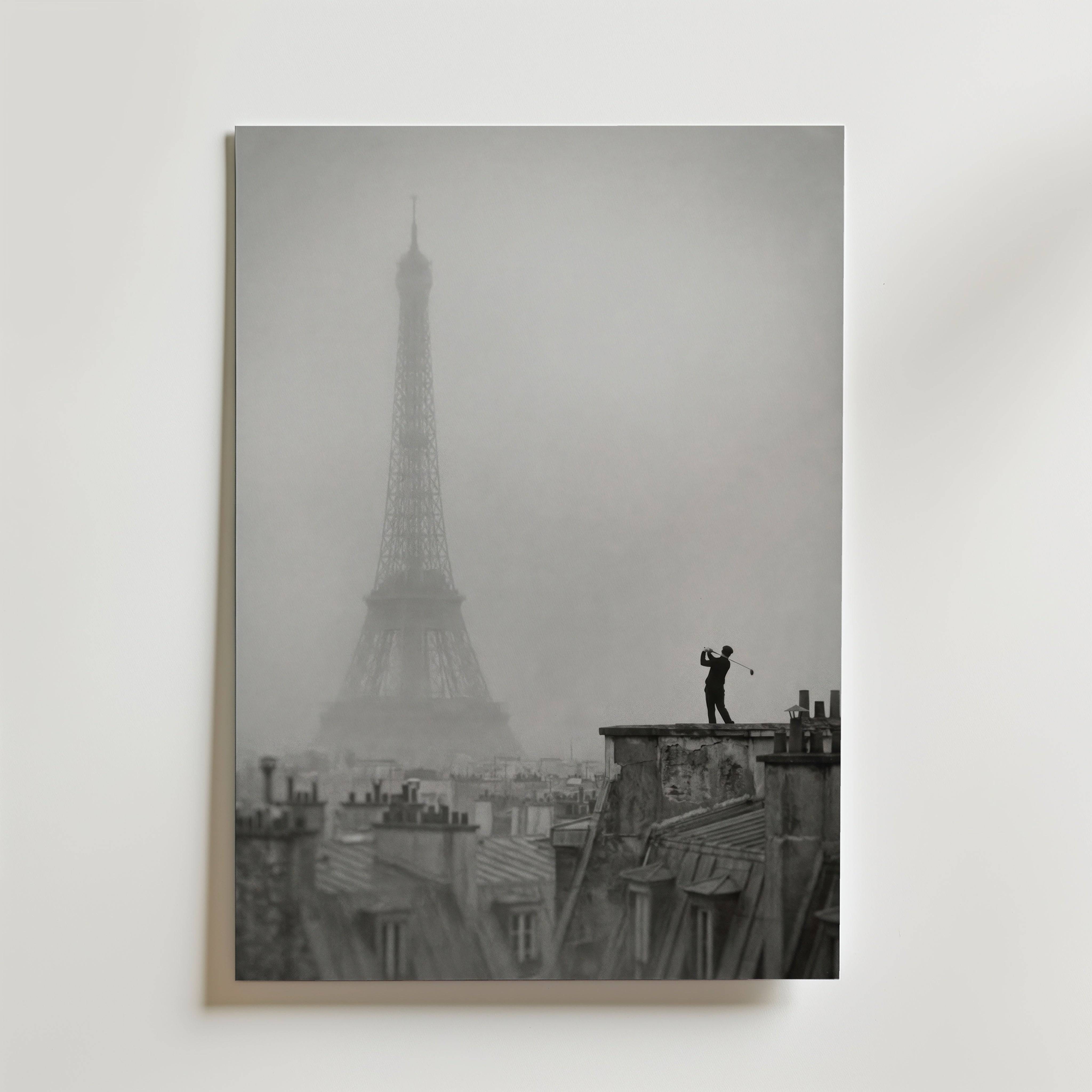 Parisian Fog Prestige Poster - Fine Art Poster 40x50 cm Utan passepartout