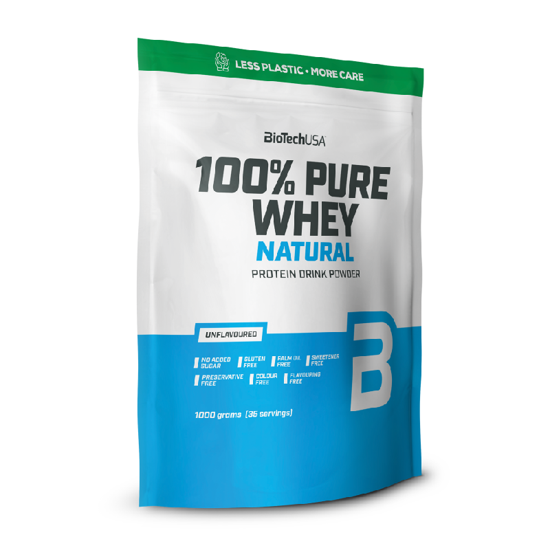 BioTechUSA 100% Pure Whey 900g - Unflavoured
