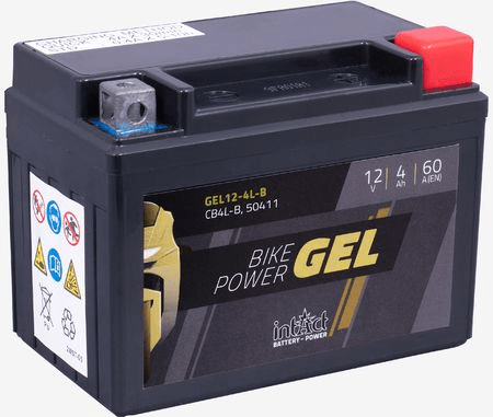 Intact 12 V 4 Ah 60 A GEL-batteri IG CB4L-B