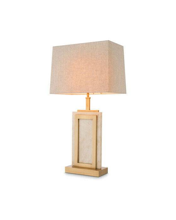 Murray Table Lamp Travertine