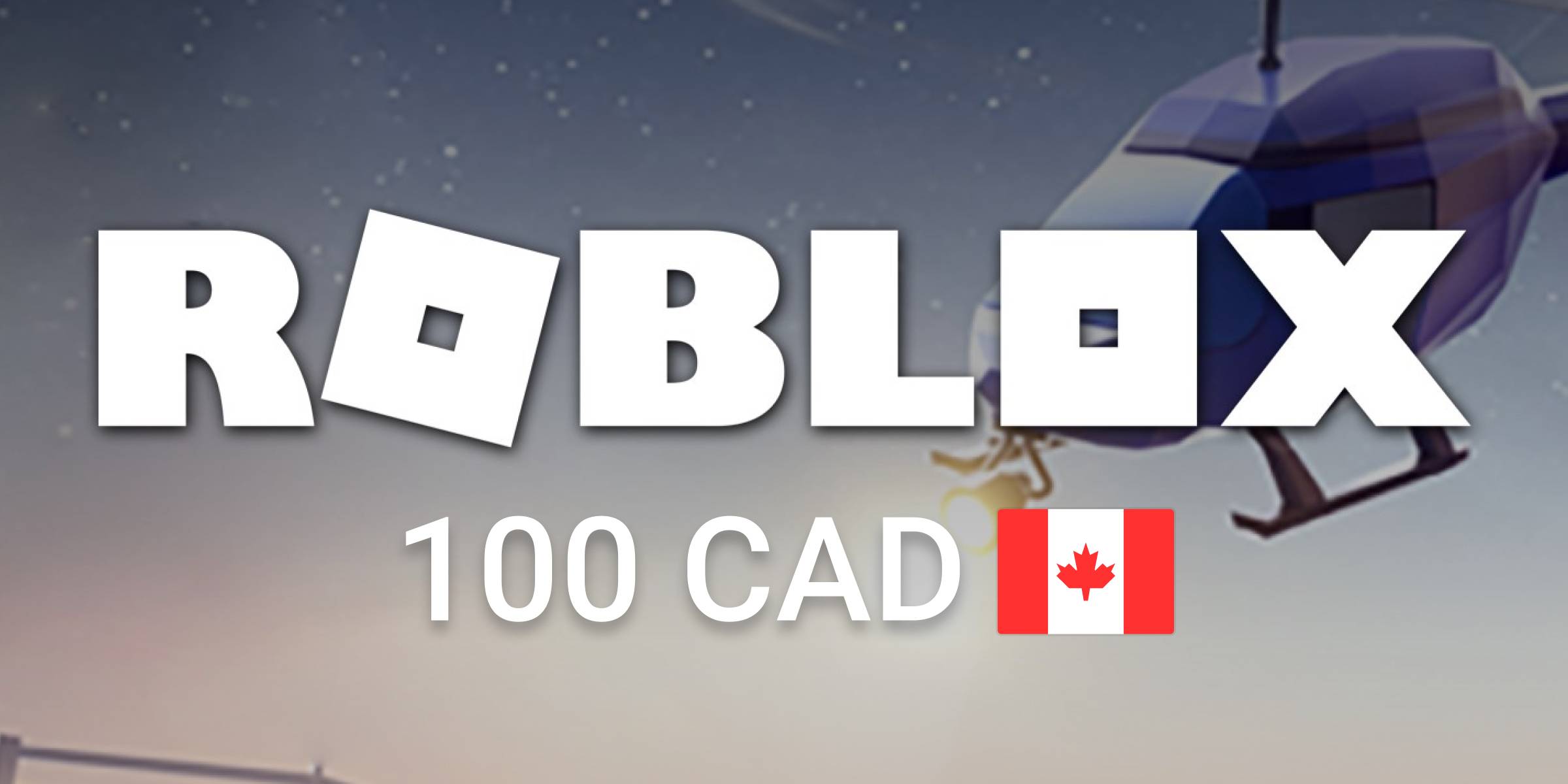Roblox Gift Card 100 CAD - Standard
