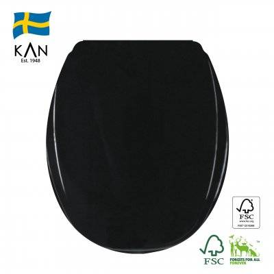 Kan 2001 Classic toalettsits, grafit matt