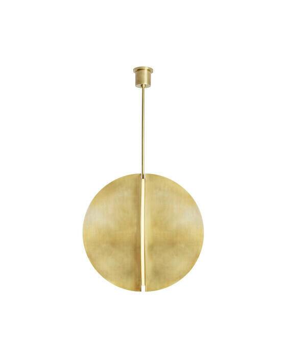 Visual Comfort Bau 36" takpendel mässing - Guld / Brun (L: 91,44 x B: 91,44 x H: 91,44 / Dia: 91,44 cm)