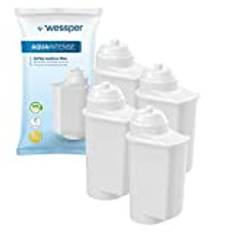 Wessper Ersättningsfilter för Siemens EQ6 EQ7 EQ500 EQ-serien vattenfilter helautomatisk kaffemaskin kompatibel med Brita Siemens Intenza TZ70003 helautomatiska kaffemaskiner vattenfilter 4-pack